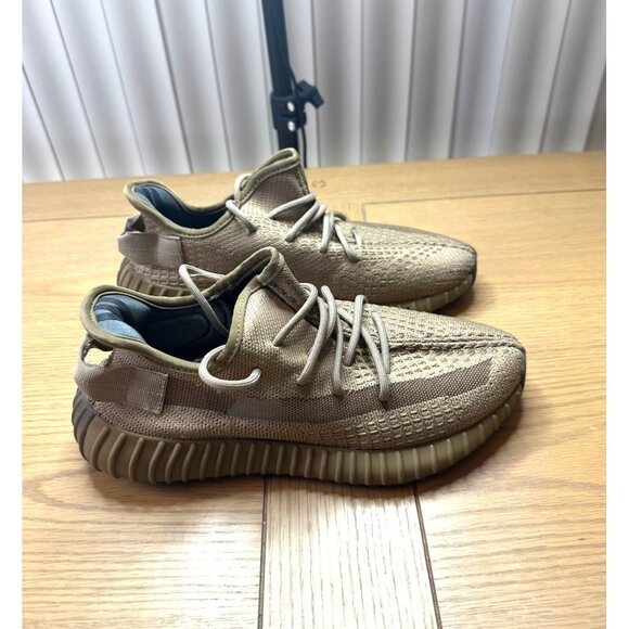 Adidas Yeezy Boost 350 V2 Earth Men's Knit Sport Shoe Sneakers Brown Tans - Picture 5 of 15